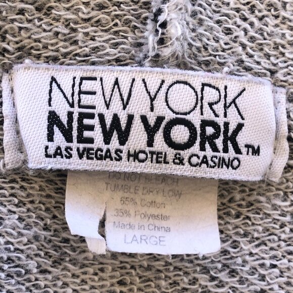 New York New York Women’s Soft Lightweight Long Line Hoodie Size Large - Picture 9 of 12